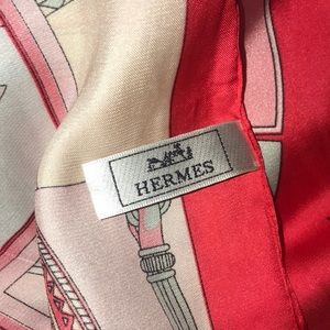 Vintage Hermes Silk Scarf